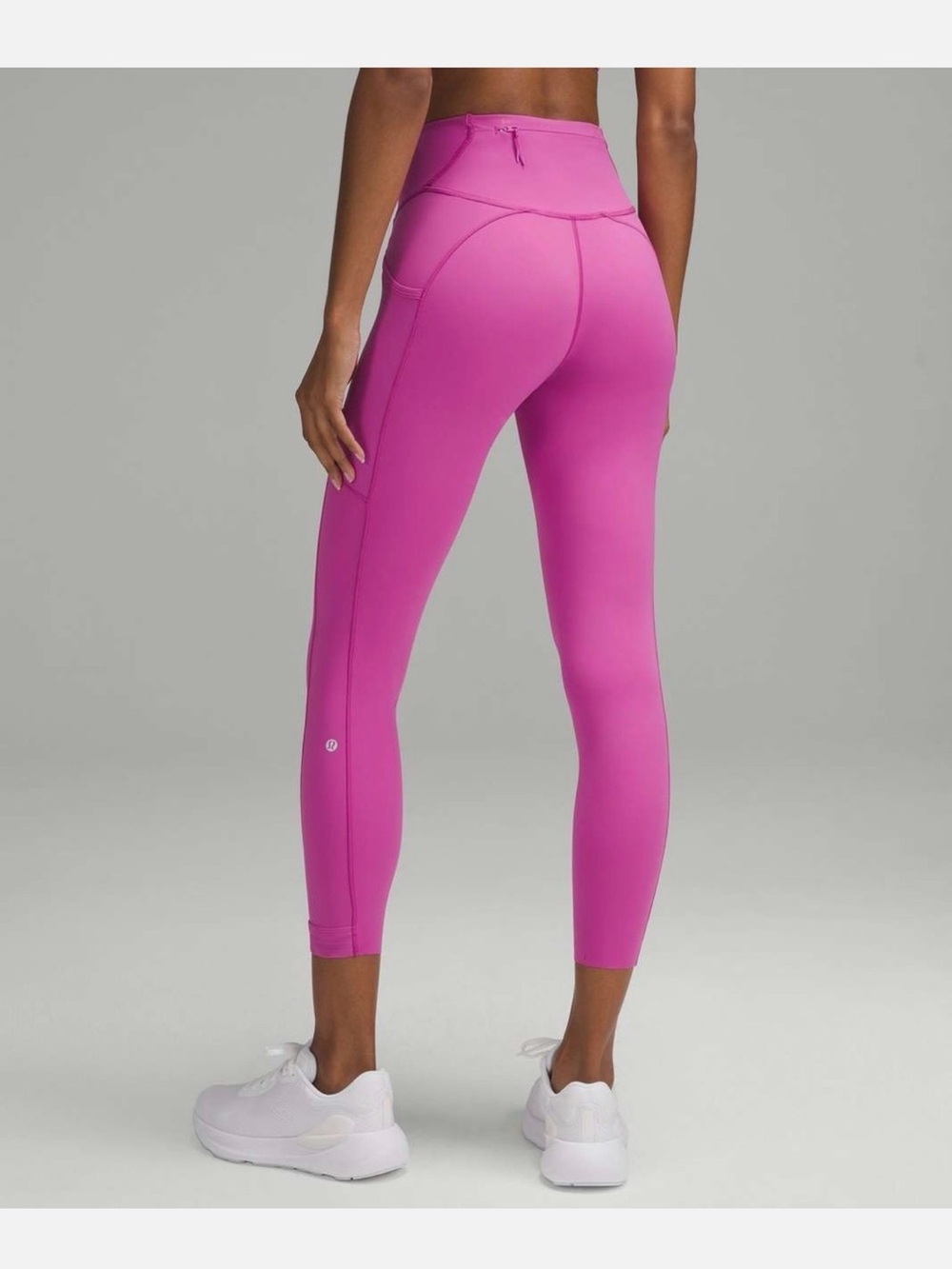 Lululemon Fast and Free High-Rise Tight 25" 3 Pockets *Glow
